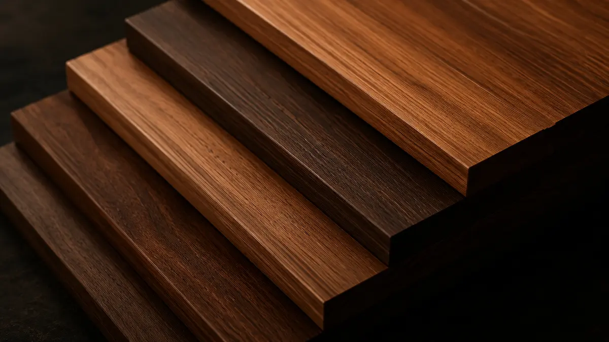 Superficies de madera seleccionadas para una pieza a medida