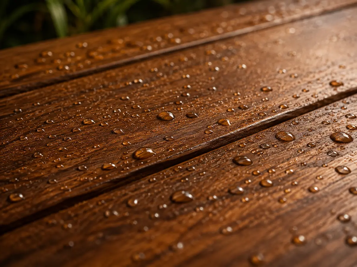 Acabados resistentes para madera de exterior