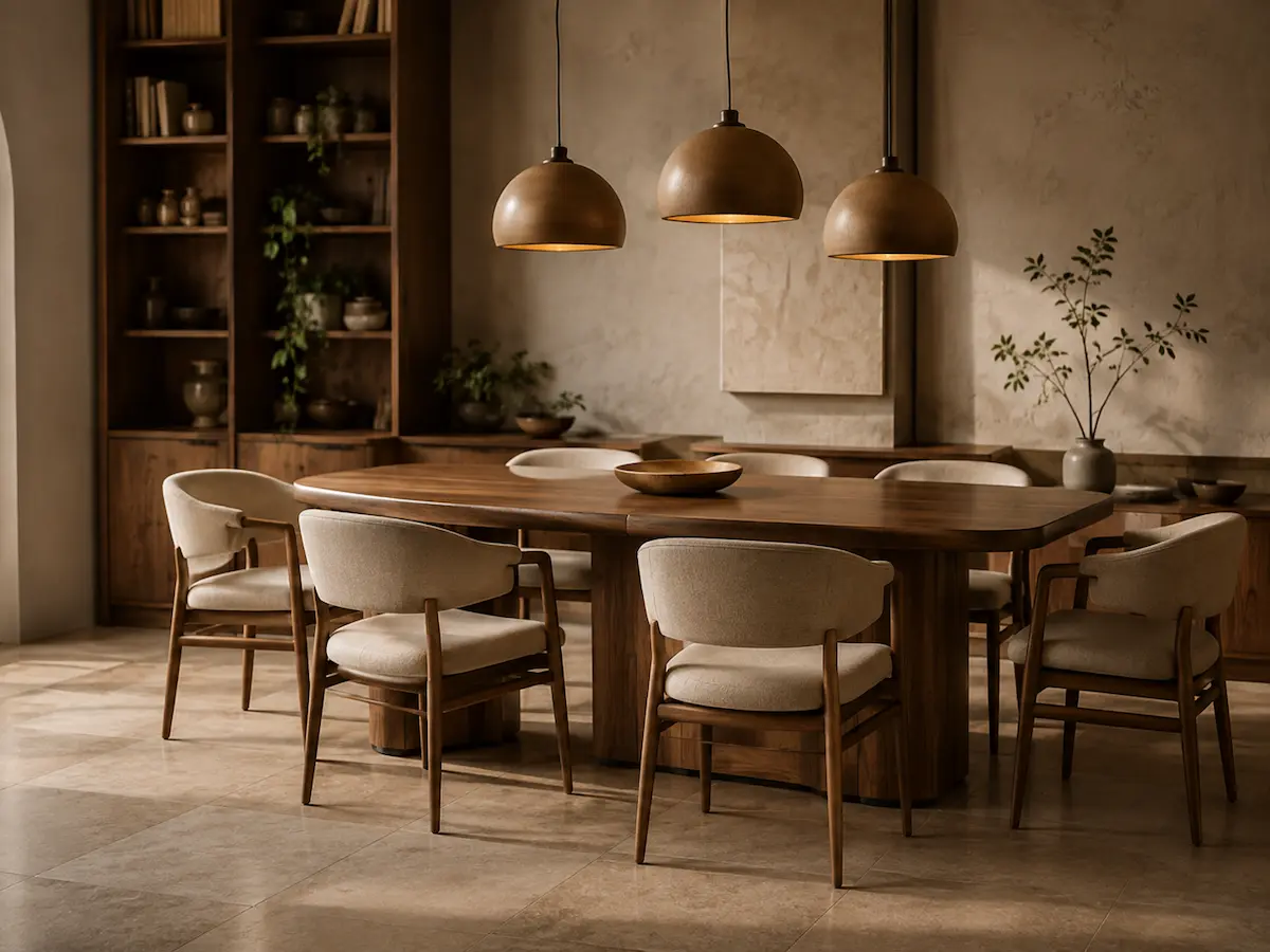 Comedor en madera diseñado a medida por LEGADO